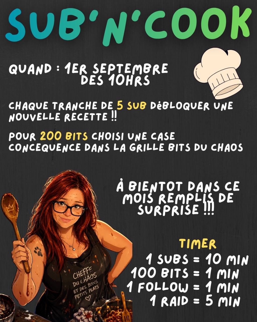 Affiche principale Sub' N' Cook